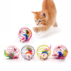 Cat Toy Stick Feather Wand With Bell