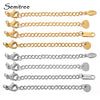 10pcs Gold Extended Tail Chain Bracelet
